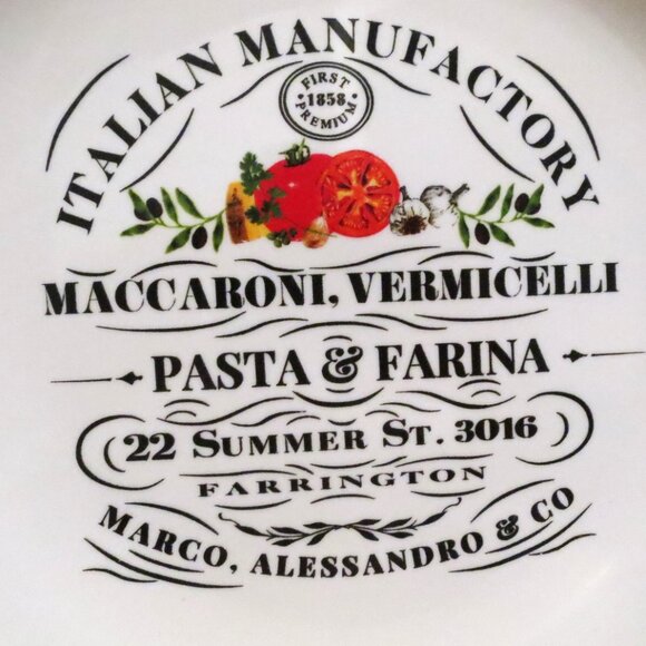 Maxwell & Williams 5 Piece Bari Pasta Bowl Serving Set Porcelain - Picture 6 of 7